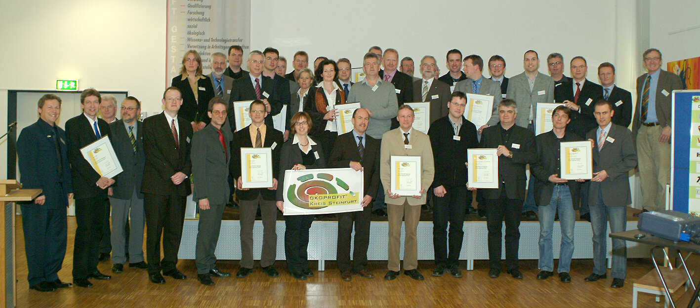 Group picture Ökoprofit District Steinfurt