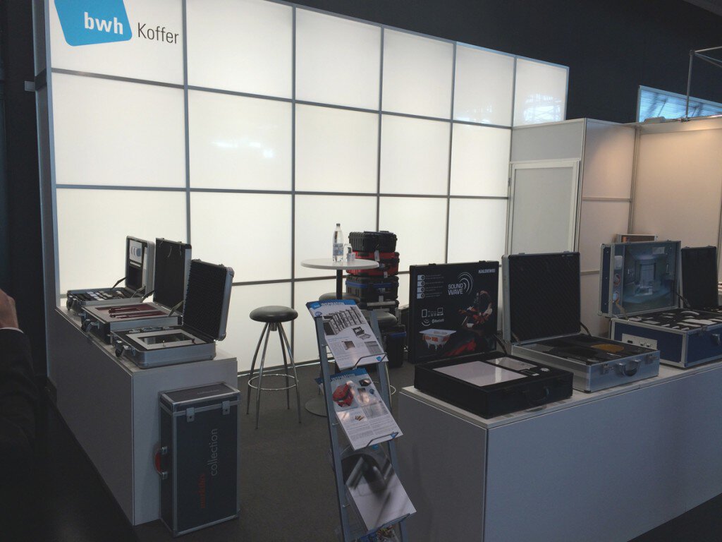 Booth bwh Koffer at the Frontale 2014