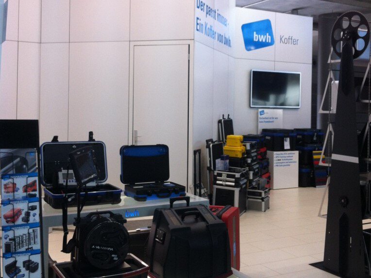 bwh Koffer booth at the CONTROL 2014