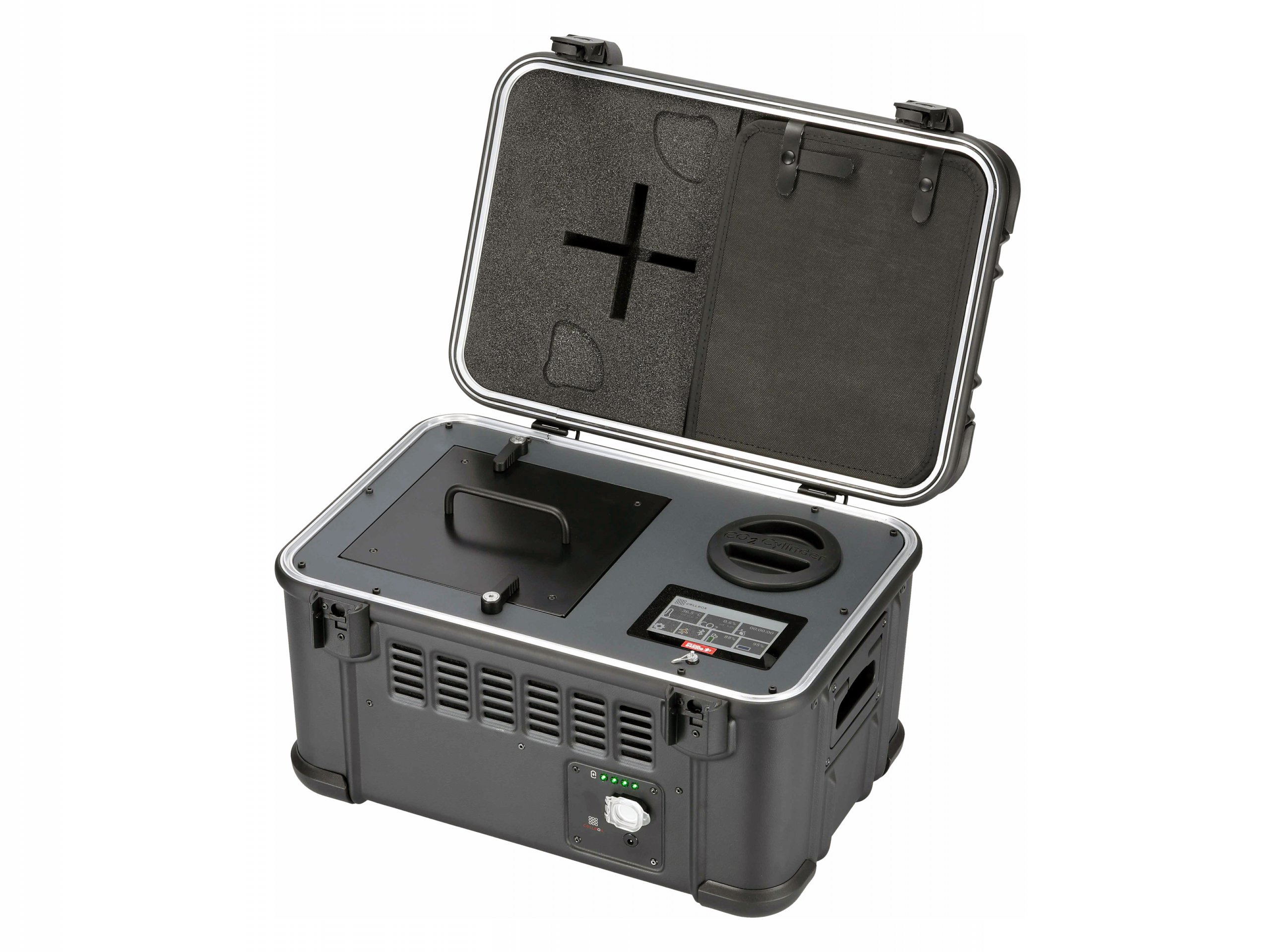 Transport case for live cell cultures