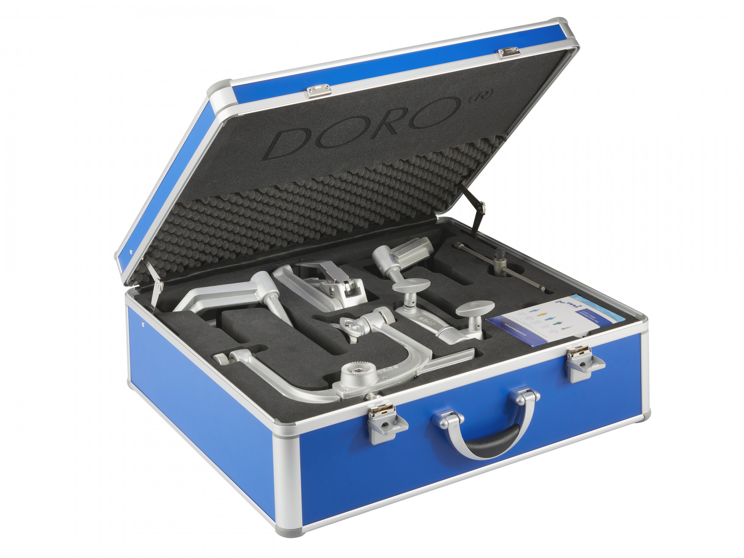 Transport case for skull clamps