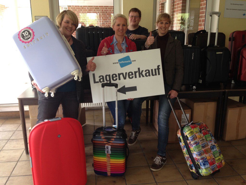 Lagerverkauf Koffermarkt Mai 2015