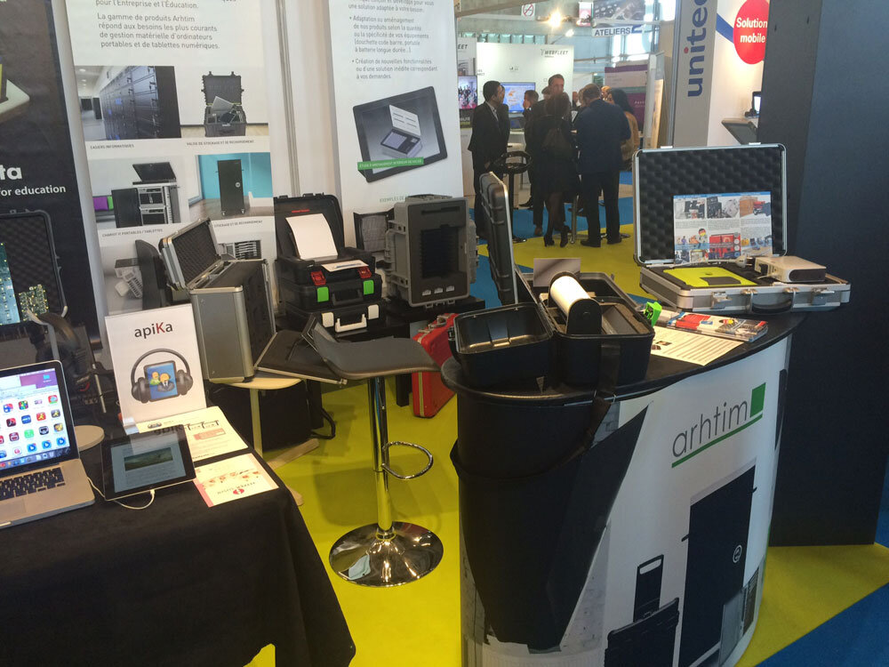 Mobility for Business-Messe-2015-arthim und bwh Koffer