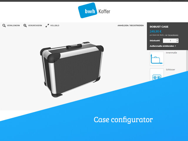 Case configurator
