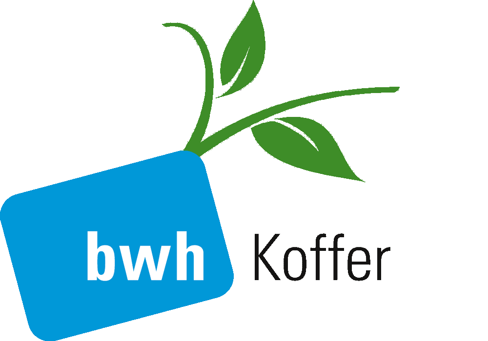 bwh Koffer Logo für Nachhaltigkeit