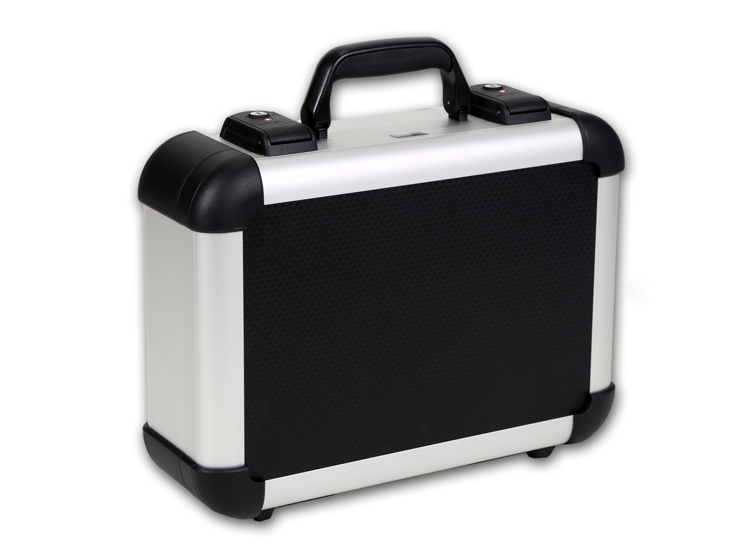 81300: Alukoffer 350 x 250 x 76 + 35 mm – leichter Präsentationskoffer aus Aluminium