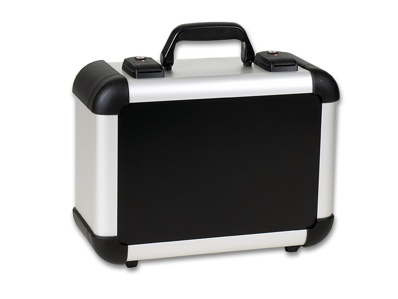 81320: Aluzargenkoffer 350 x 250 x 112 + 35 mm – kompakter Transportkoffer aus Aluminium