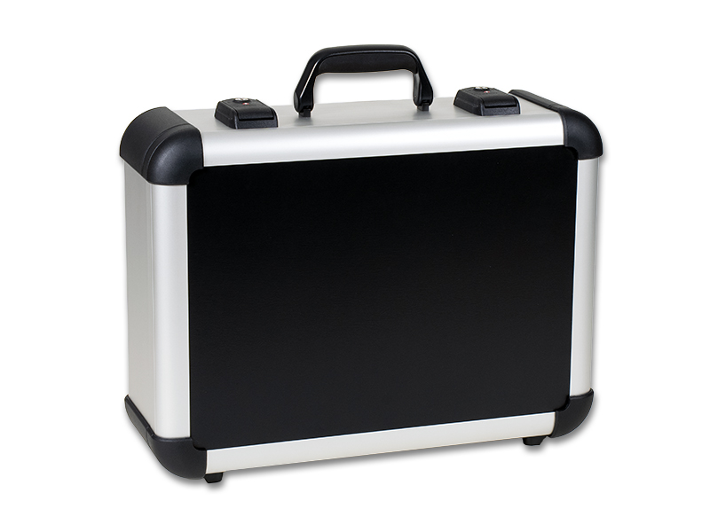 81520: Alukoffer 440 x 320 x 112 + 35 mm – robuster Koffer für Technik und Zubehör