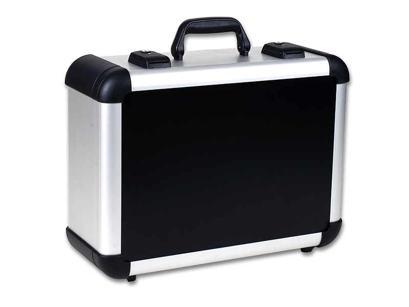 81530: Aluzargenkoffer 440 x 320 x 130 + 35 mm – maßgefertigt für individuelle Inhalte