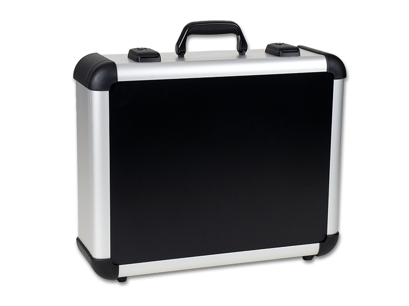 81720: Aluzargenkoffer 490 x 390 x 112 + 35 mm – strapazierfähiger Industriekoffer