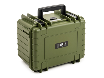 Outdoor Case Type 2000 – waterproof plastic case with variable interior for technical accessories