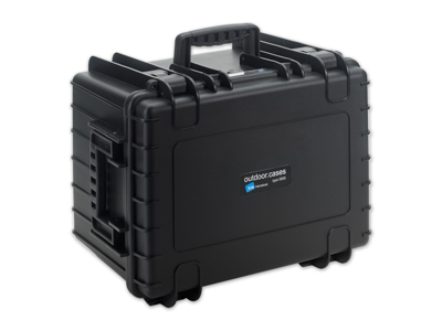 Outdoor Case Type 5500 – shockproof plastic case with optional compartment dividers (RPD)